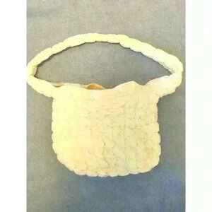 Oversized White Cloud Puffer Bag Tote